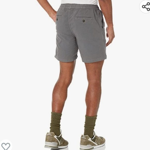 Goodthreads Men's Slim-Fit 5" Pull-on Comfort Stretch Canvas Short Green 3XL - Picture 3 of 9